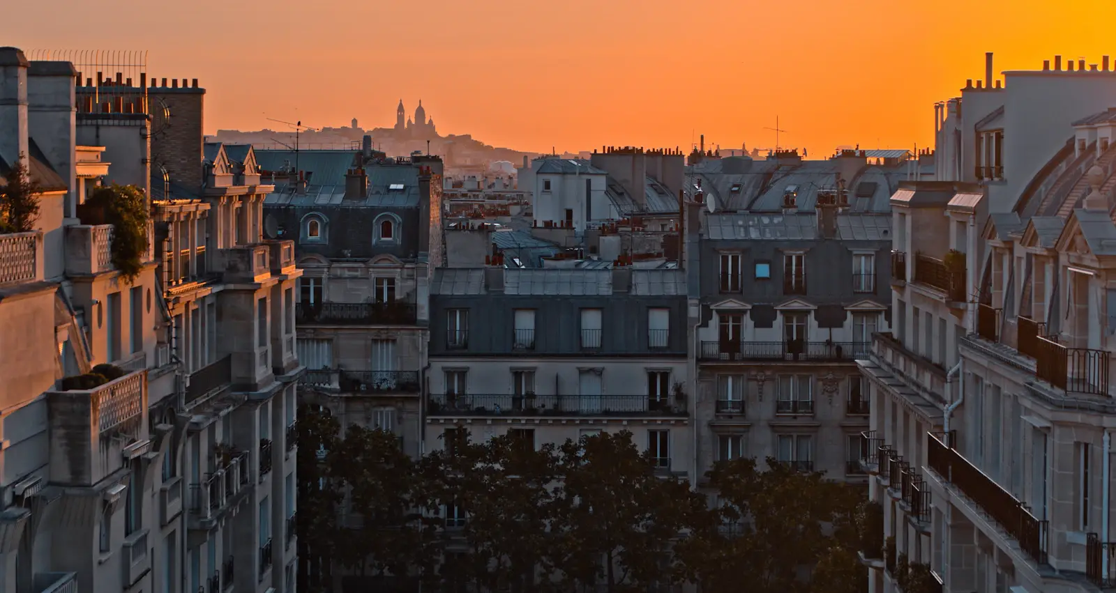 Panorama sur les toits de Paris